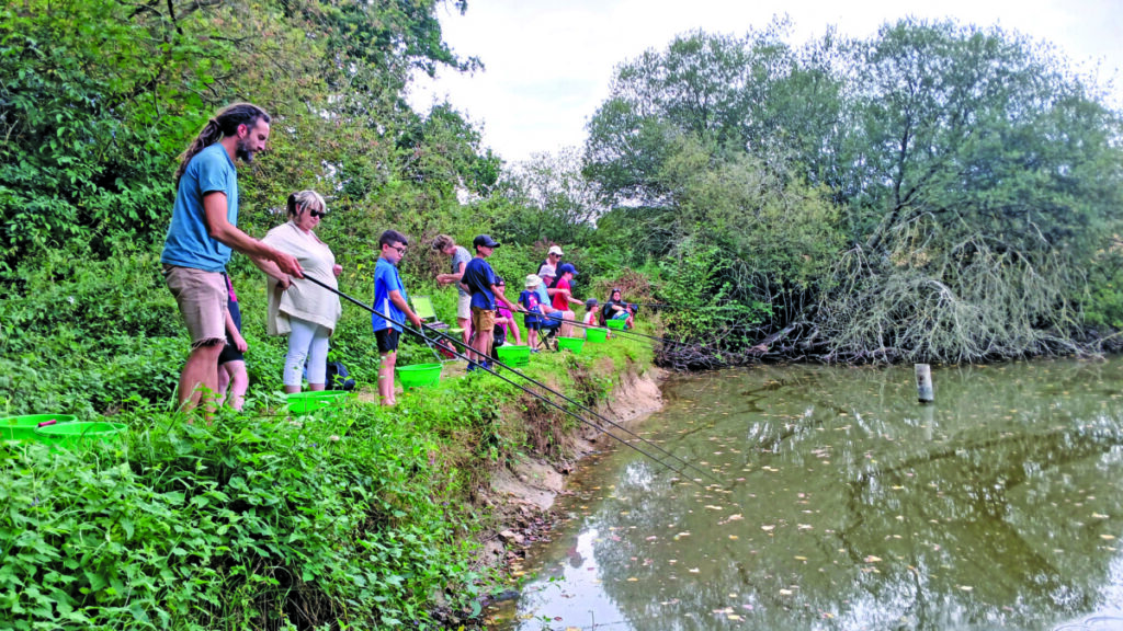 On a testé la pêche pour vous. L'Hebdo à l'école de la patience.