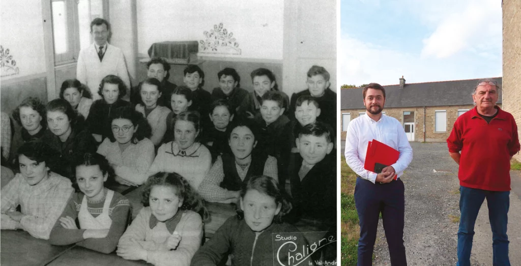 L'ancien collège de Broons ravive les souvenirs.