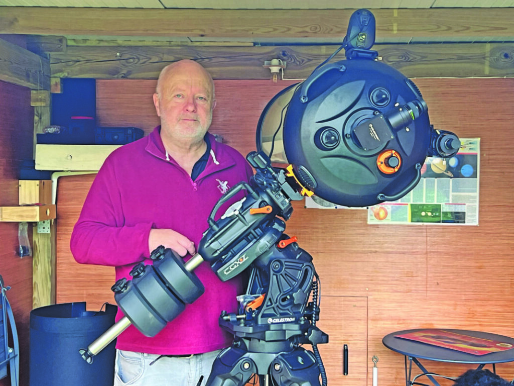 Pascal Silvestre animera une 3e soirée astronomie à la médiathèque de Plumaugat.
