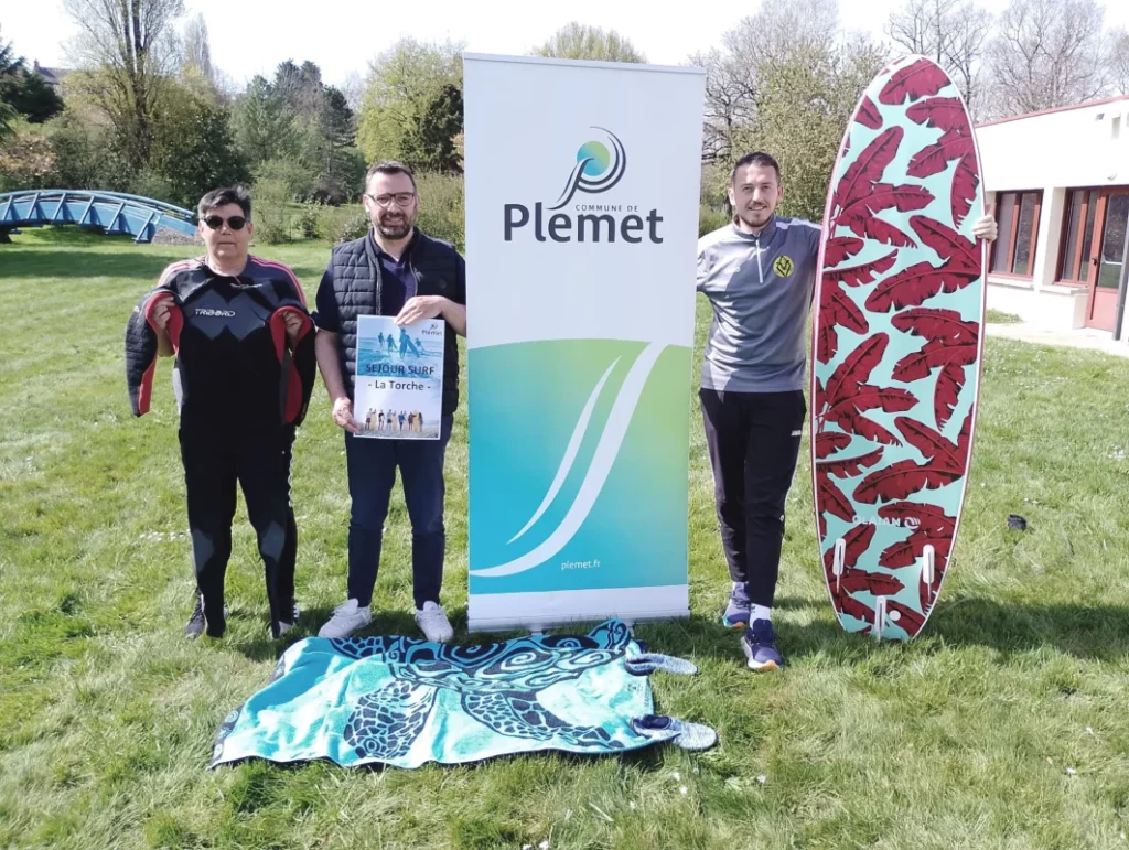 Les porteurs du projets ont déjà leur équipement de surf.
