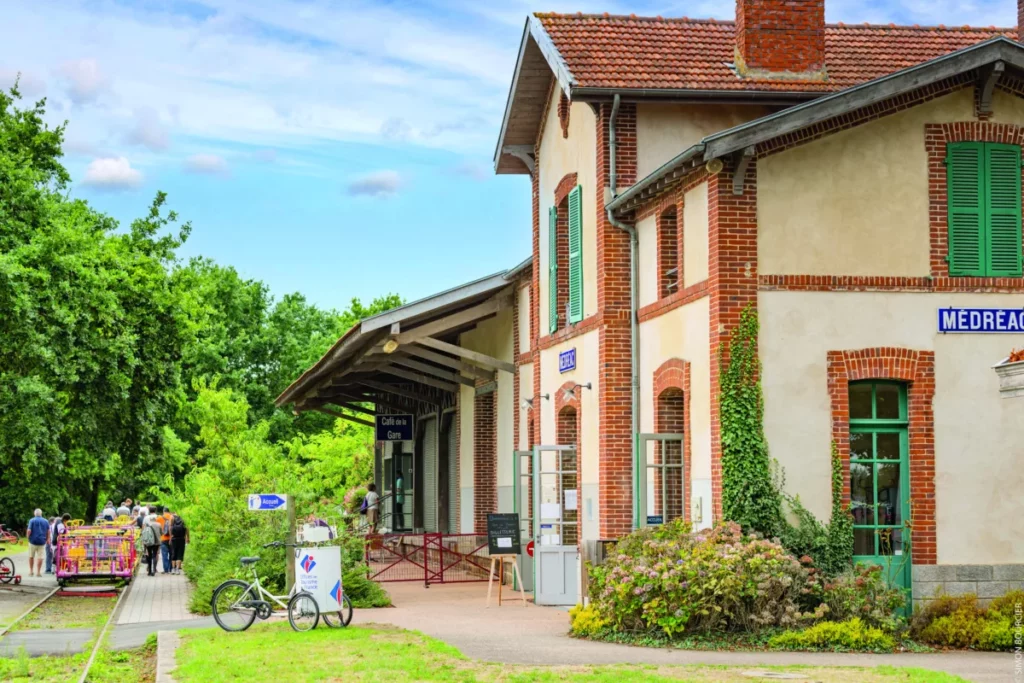 Gare vélo-rail ©Destination Brocéliande