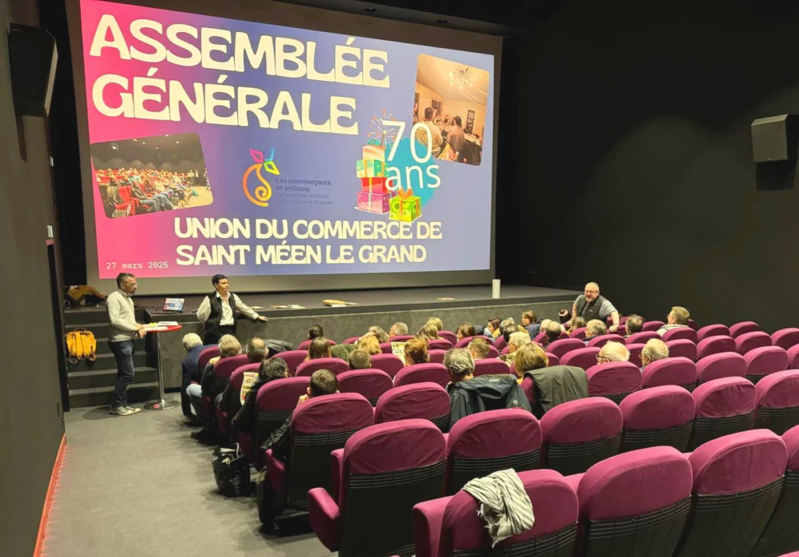L'assemblée générale de l'union du commerce.