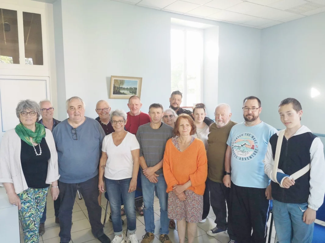 Les bénévoles de l'association.
