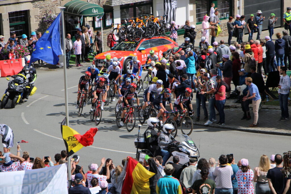 Passage du Tour de France.